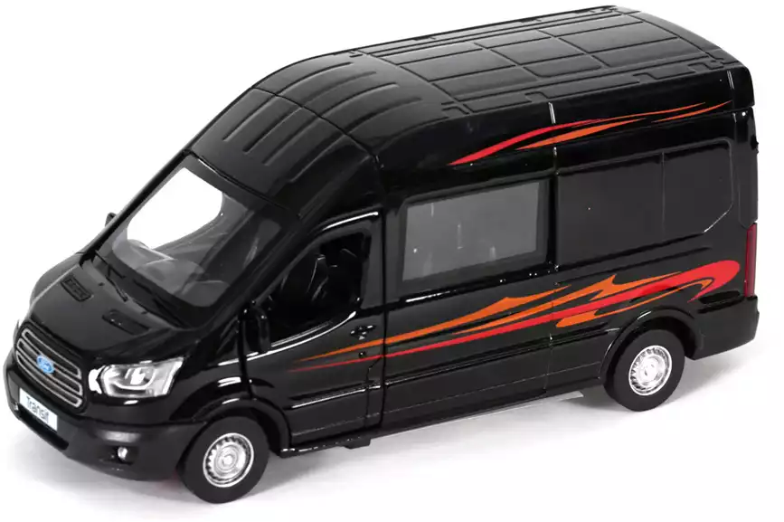 Модель машины Ford Transit 1:35 (17см) свет, звук, Инерционный механизм 65653B