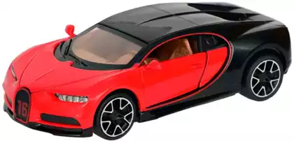 Модель машины Bugatti Chiron 1:32 свет, звук, Инерционный механизм 05691