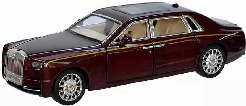 Модель машины Rolls-Royce Phantom 1:24 свет, звук, Инерционный механизм M923S-6