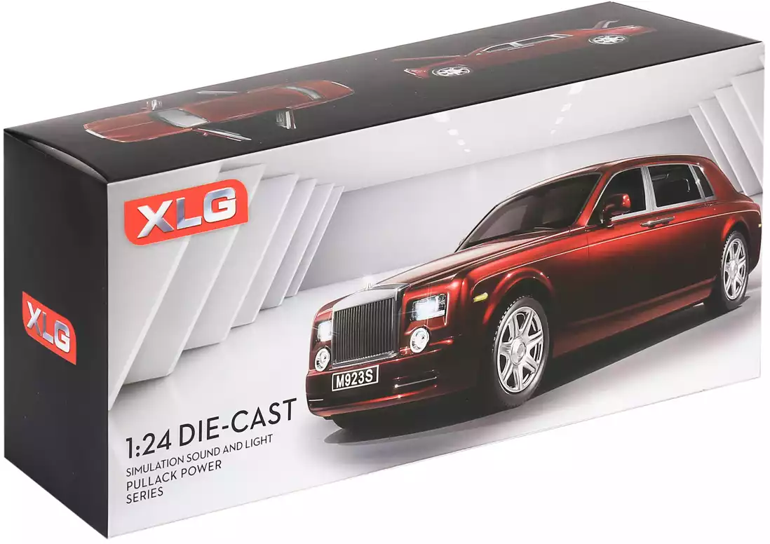 Модель машины Rolls-Royce Phantom 1:24 свет, звук, Инерционный механизм  M923S-6 купить в Челябинске - интернет магазин Rich Family