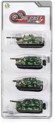 Игровой набор из 4-х танков 595-B-2