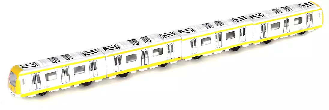 Модель метропоезда из 4-х элементов с магнитной сцепкой XB8001
