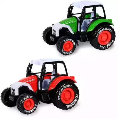 Модель трактора 14,5см инерция 955-52