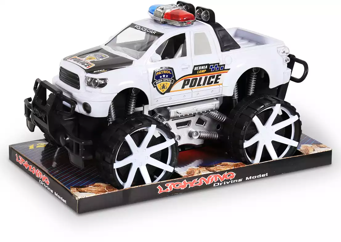 Машина инерционная 565-1A белый