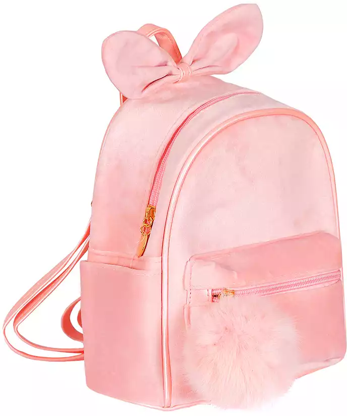 Мягкий рюкзак Нежность розовый 22 см 058C-2058C