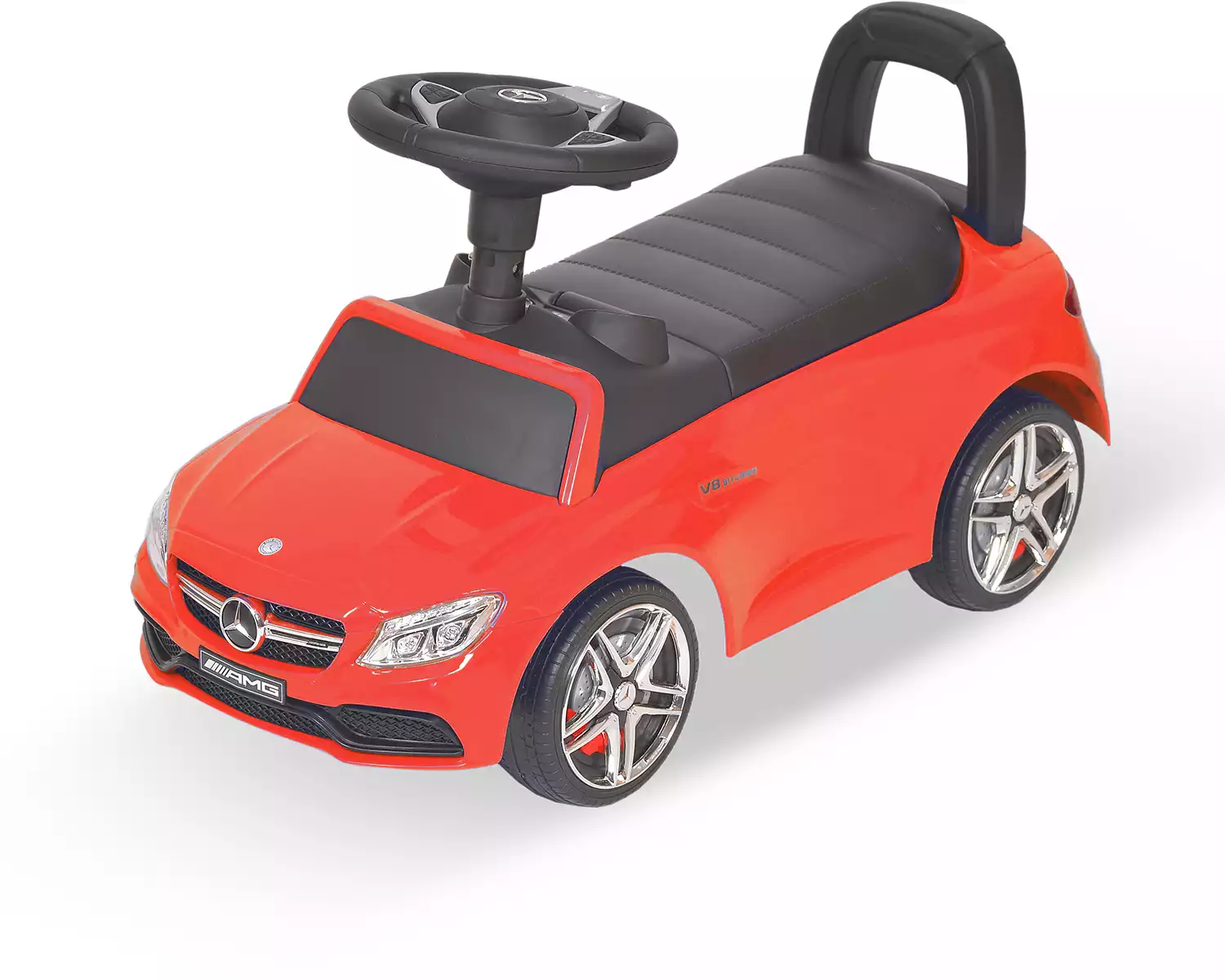 Машина-каталка красный PT638 Mercedes-Benz