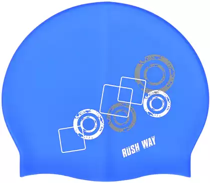Шапочка для плавания силикон от 6-ти лет RASH WAY