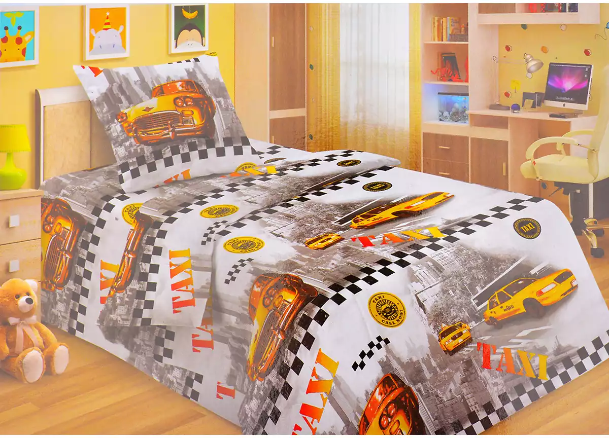 Комплект постельного белья Fun Ecotex Такси