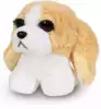 Мягкая игрушка Собака Мася бело-кремовая 11 см 1570-22-1, Бежевый