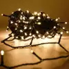 Электрическая гирлянда шнур 29 м 240 LED ламп ,желтый , провод,контроллер