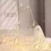 Гирлянда ШНУР 2 м 10 звезд желтый