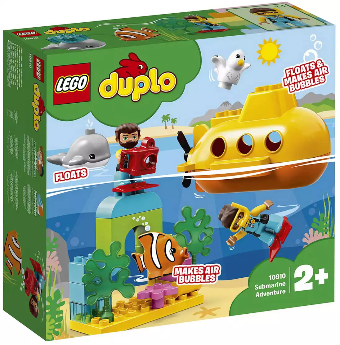Конструктор Путешествие субмарины 24 дет.10910 LEGO Duplo