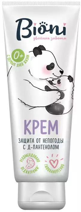 Биони Крем детский питат.Защита от непогоды 75мл