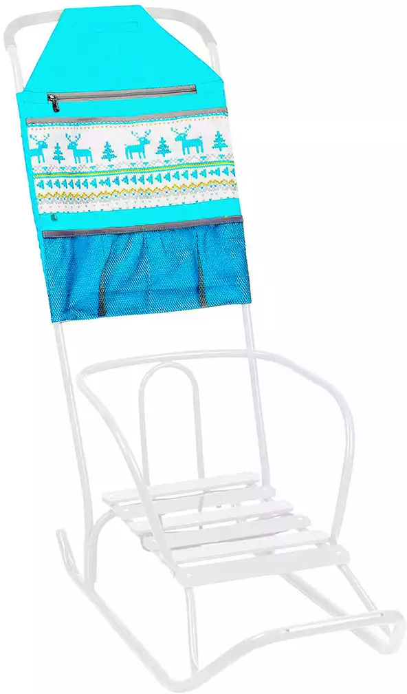 Органайзер для санок вязаный