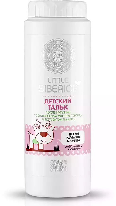 Siberica Тальк детский после купания 100 мл
