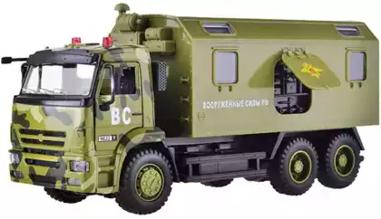 Модель машины АВТОПАРК 1:38 КАМАЗ Вооруженные силы 9622A