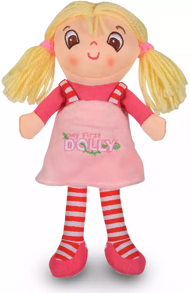 Мягкая игрушка Кукла Злата в розовом платье 25 см C5457-1 ТМ Коробейники