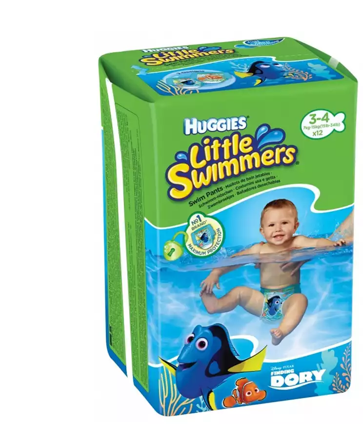 Трусики-Подгузники для плавания Huggies Little Swimmers 3-4 7-15кг 12шткупить в Улан-Удэ - интернет магазин Rich Family