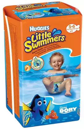 Трусики-подгузники для плавания Huggies Little Swimmers 5-6 12-18кг 11шт