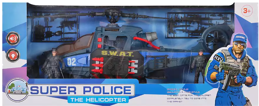 Набор игровой полиции 911-129 свет, звук