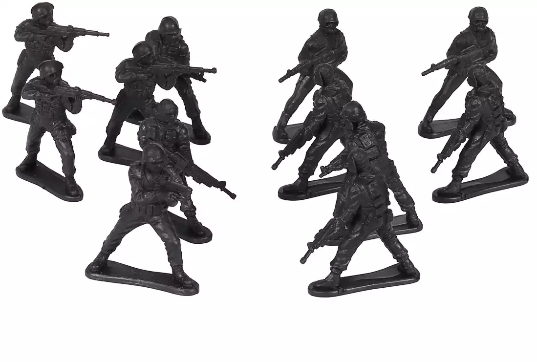 Набор из 12 фигурок солдатиков 6,5см P3-898