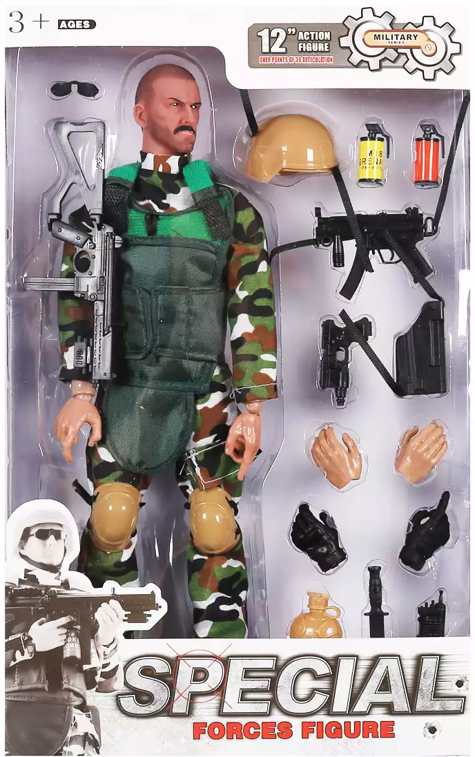 Набор игровой фигурка солдата 1:6 (30см) с акссесуарами 6320-2