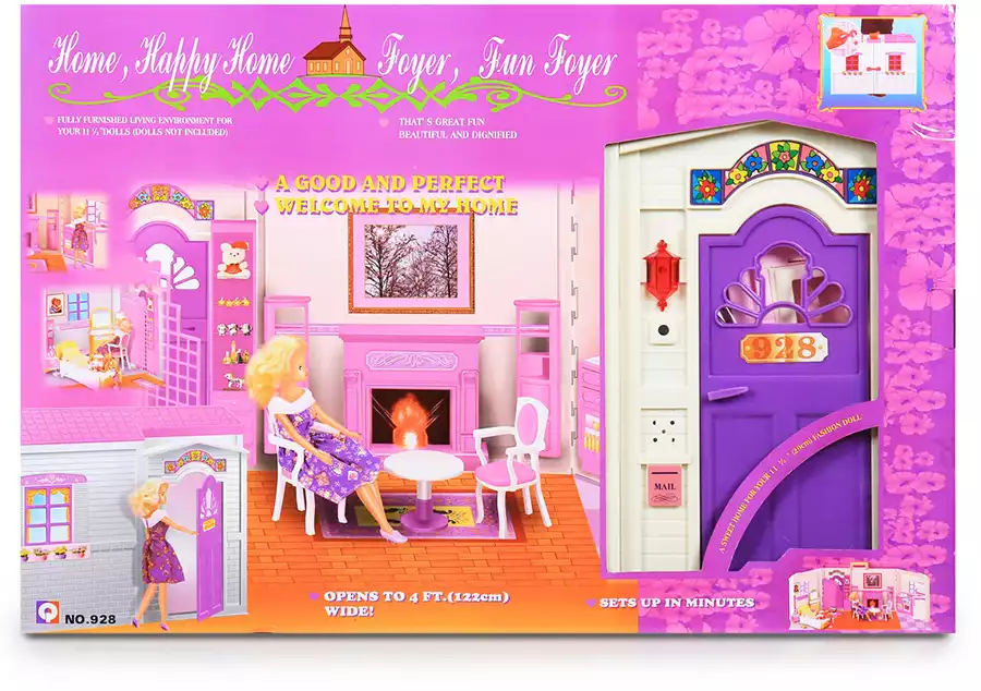 Дом для куклы 928 с мебелью