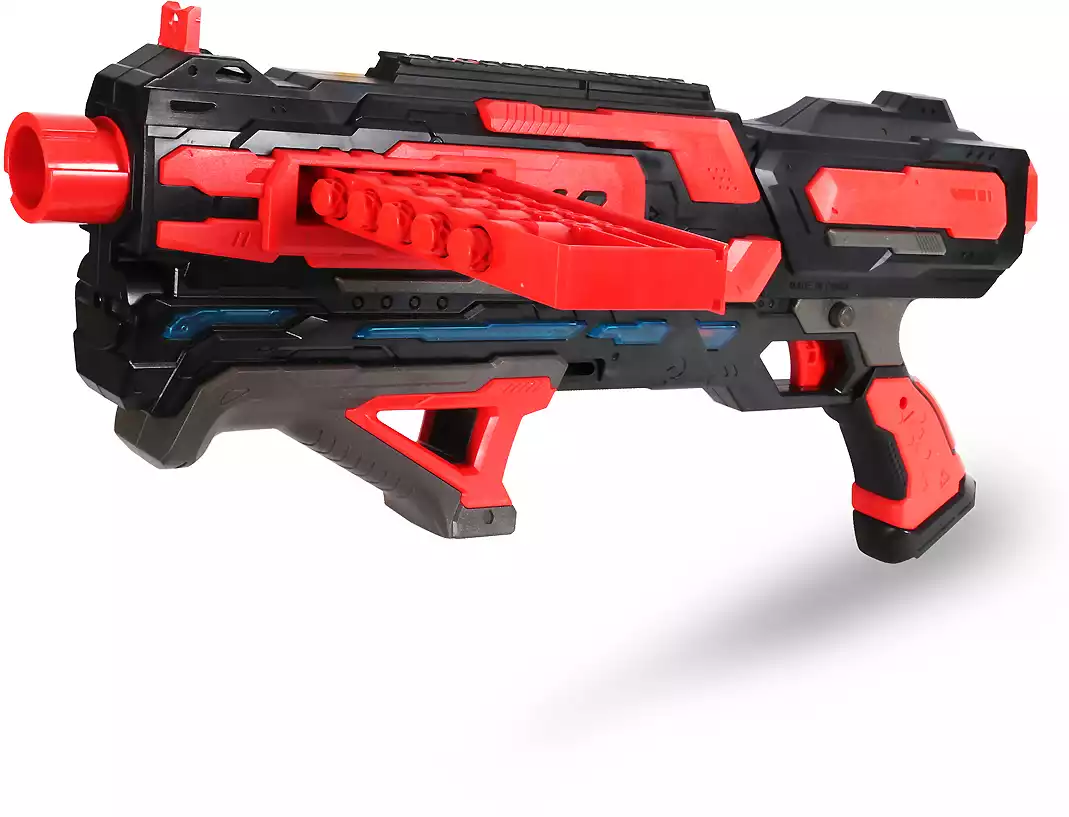 Механический бластер с мягкими пулями FJ882