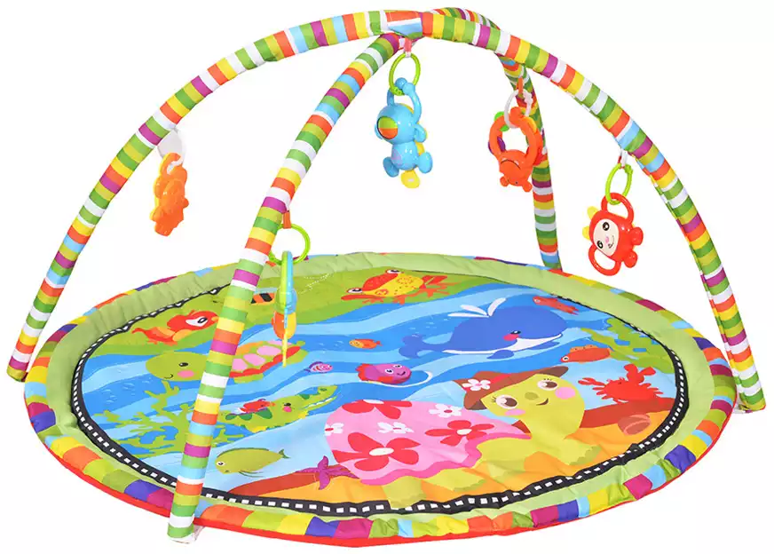 Детский коврик для 8801-14 c пластмассовыми игрушками