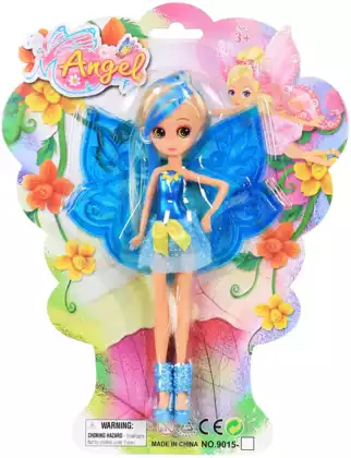 Кукла 9015 Фея в синей юбке