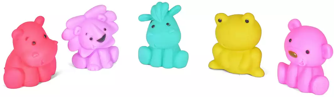 Набор резиновых игрушек 10019