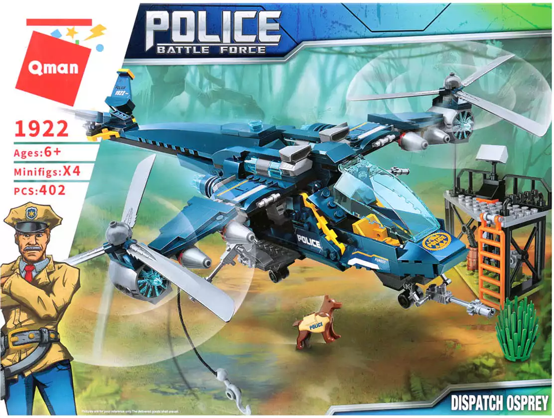 Конструктор LEGO City Полицейская погоня в банке 915 деталей