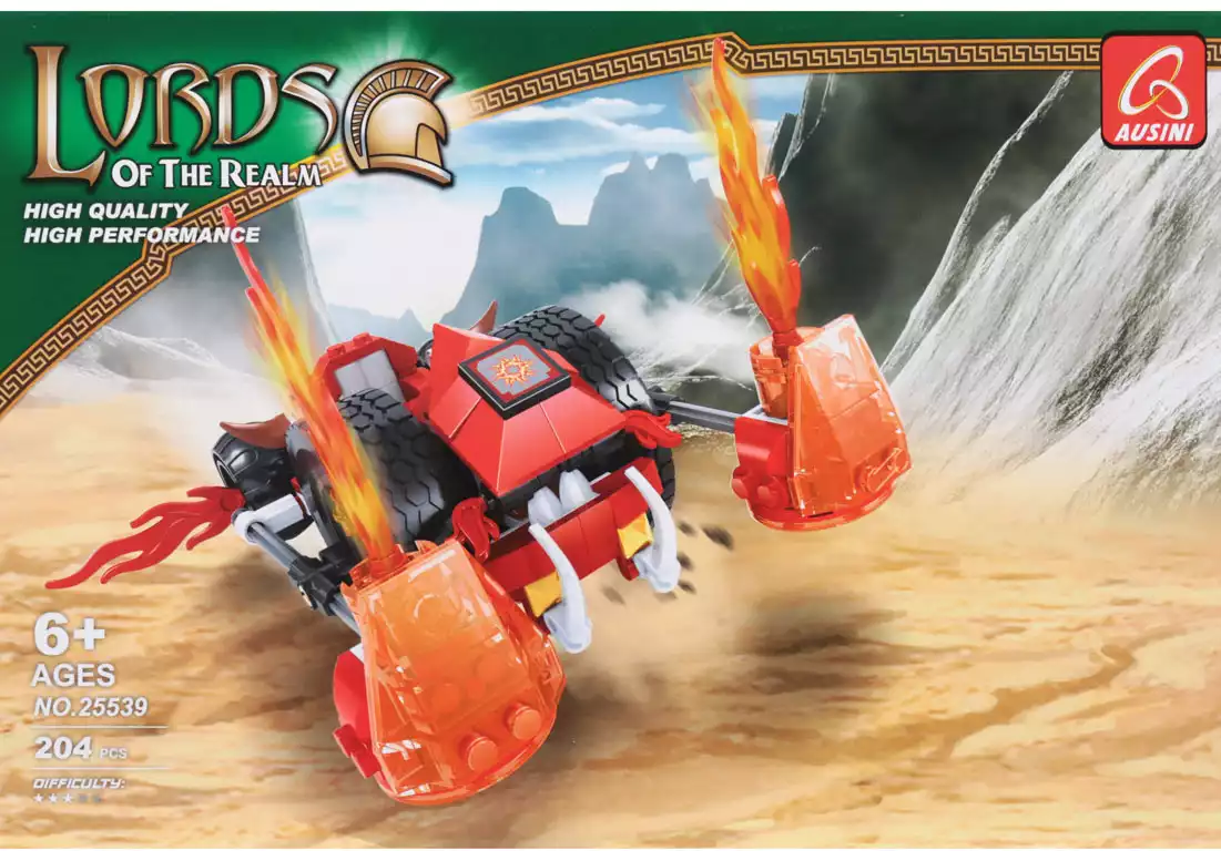 Конструктор блочный Битва рыцарей 204 дет. 25329 Ausini