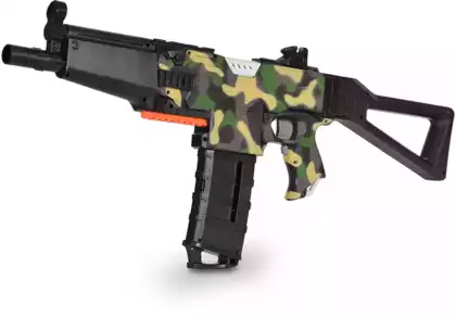 Модульный автомат на мягких пулях с аккумулятором 75см QHX-551B-4