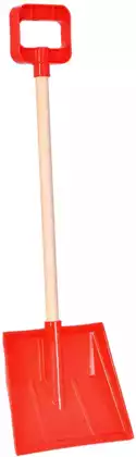 Арсенал Лопата детская красная с деревянной ручкой 70 см