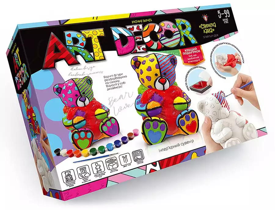 Набор ARTD-01-01 Сувенирная лавка Мишка ART DÉCOR