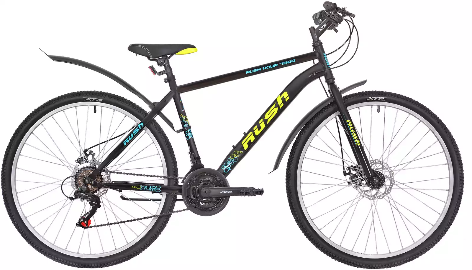 Велосипед 27.5 7500 DISC ST 18ск RUSH HOUR