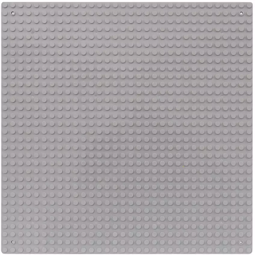 Игровое поле для конструирования 25,5*25,5 см (диаметр 0,5см) LС-001-1 cерое