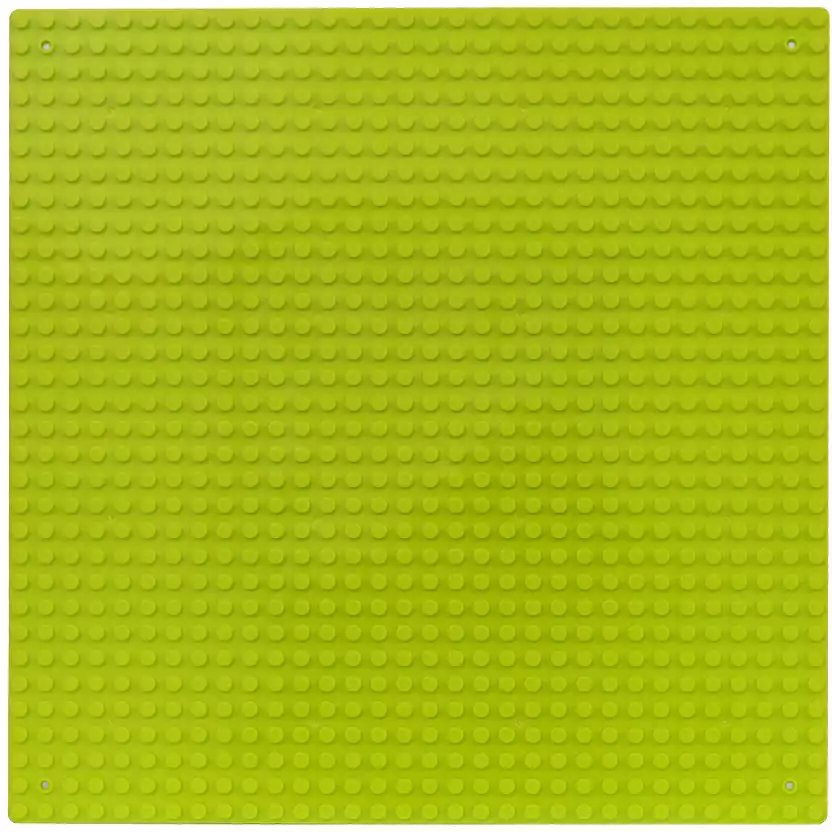 Игровое поле для конструирования 25,5*25,5 см (диаметр 0,5см) LC-001-3 светло-зеленое