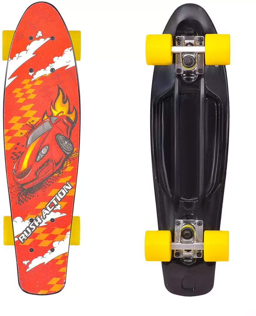 Скейтборд 56*15 см RUSH ACTION