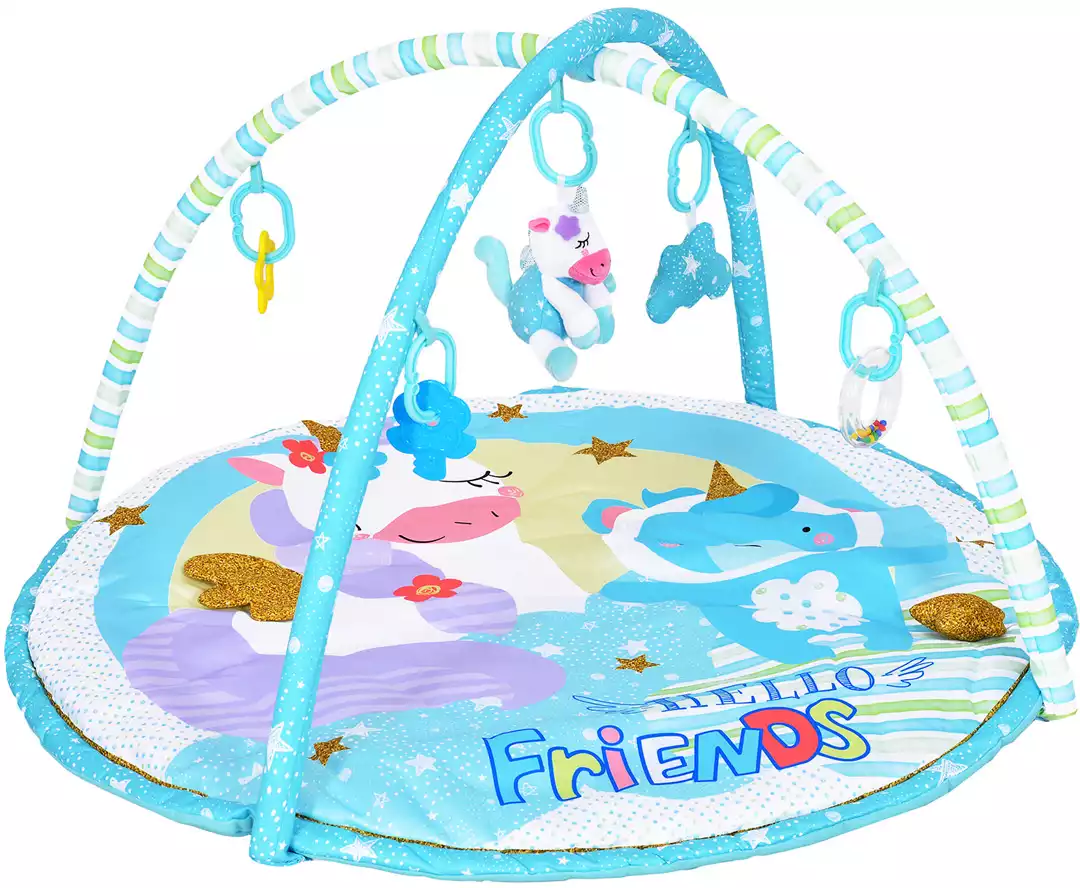 Детский развивающий коврик Милые друзья Q/3472C-73131