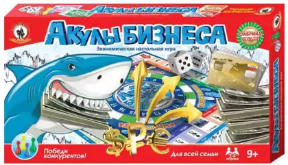 Настольная игра Акулы бизнеса 03516 Русский стиль