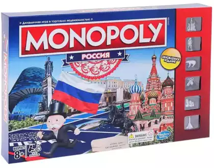 Настольная игра Монополия Россия B7512 Hasbro Games