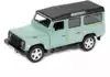 Модель машины Land Rover Defender 1:32 (15см) свет,звук, Инерционный механизм 6604, Зеленый