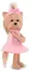 Мягкая игрушка Собачка Yoyo Розовый микс 37 см LD036 Lucky