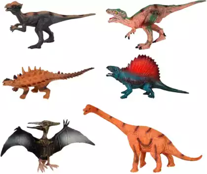 Набор динозавров 1002-3 Я играю в зоопарк 6 шт.