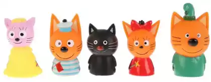 Игрушка для ванны Три Кота Пальчиковый театр LX-FT1804 (24) Капитошка