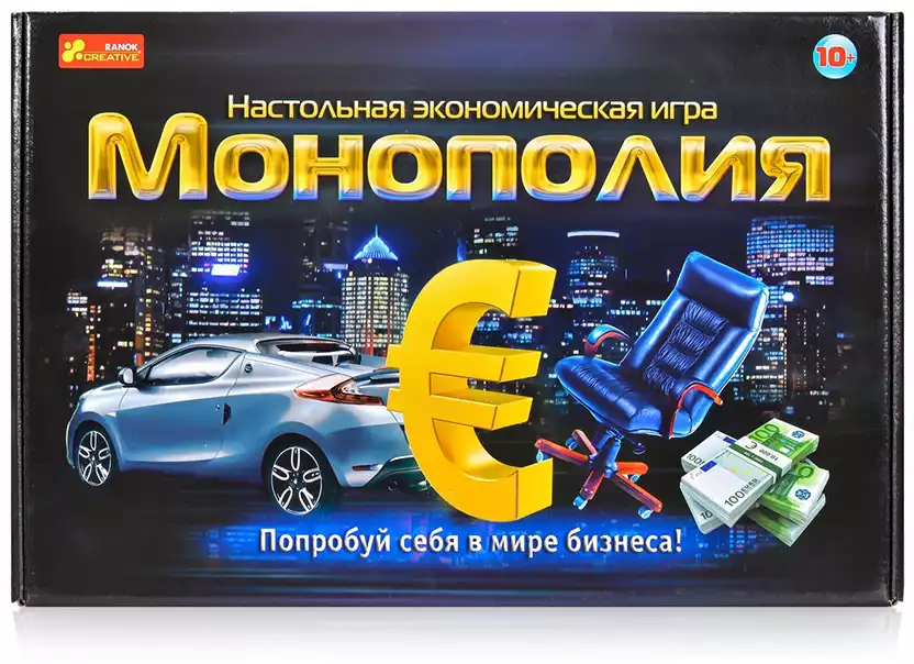 Настольная игра Монополия 12119001Р RANOK CREATIVE