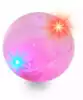 Мяч-прыгун со звездами и блестками светящийся с водой 058С-4544С 6,3 см