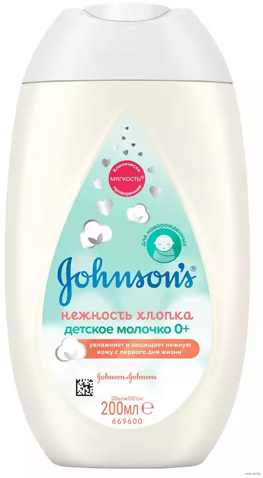Спрей-кондиционер для волос Блестяшие локоны JOHNSON'S 200мл
